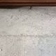 Beveled mirror in solid wood