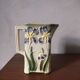Art Nouveau pitcher in slip