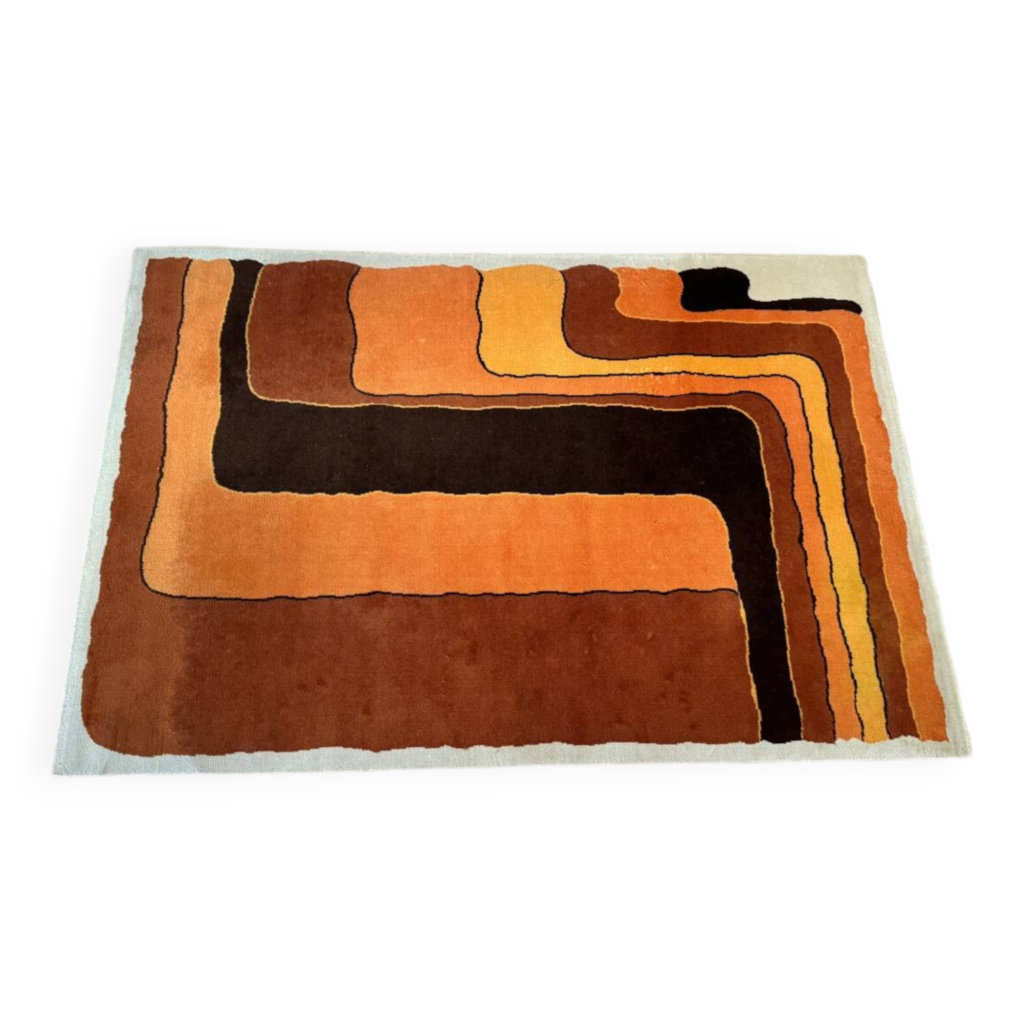 Vintage graphic rug / Amazon