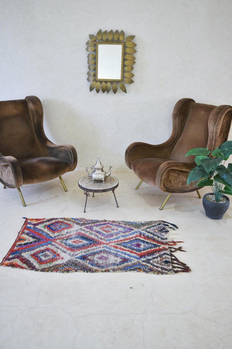 Carpet boucherouite 70x130cm