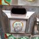 Cook old tile faience metal structure