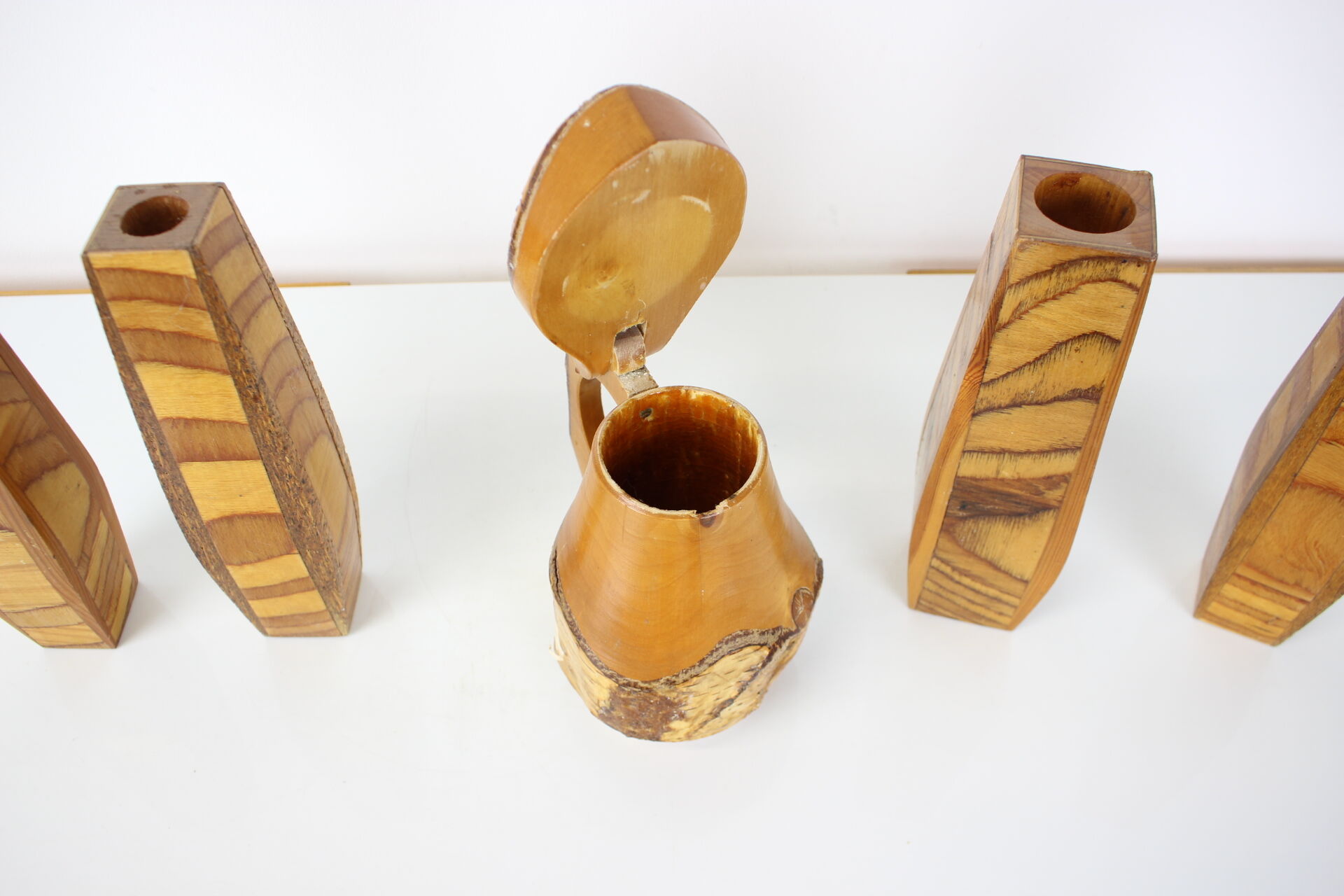 Wooden Handmade Items 1950s,Czechoslovakia