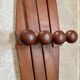Patère extensible  en bois vintage