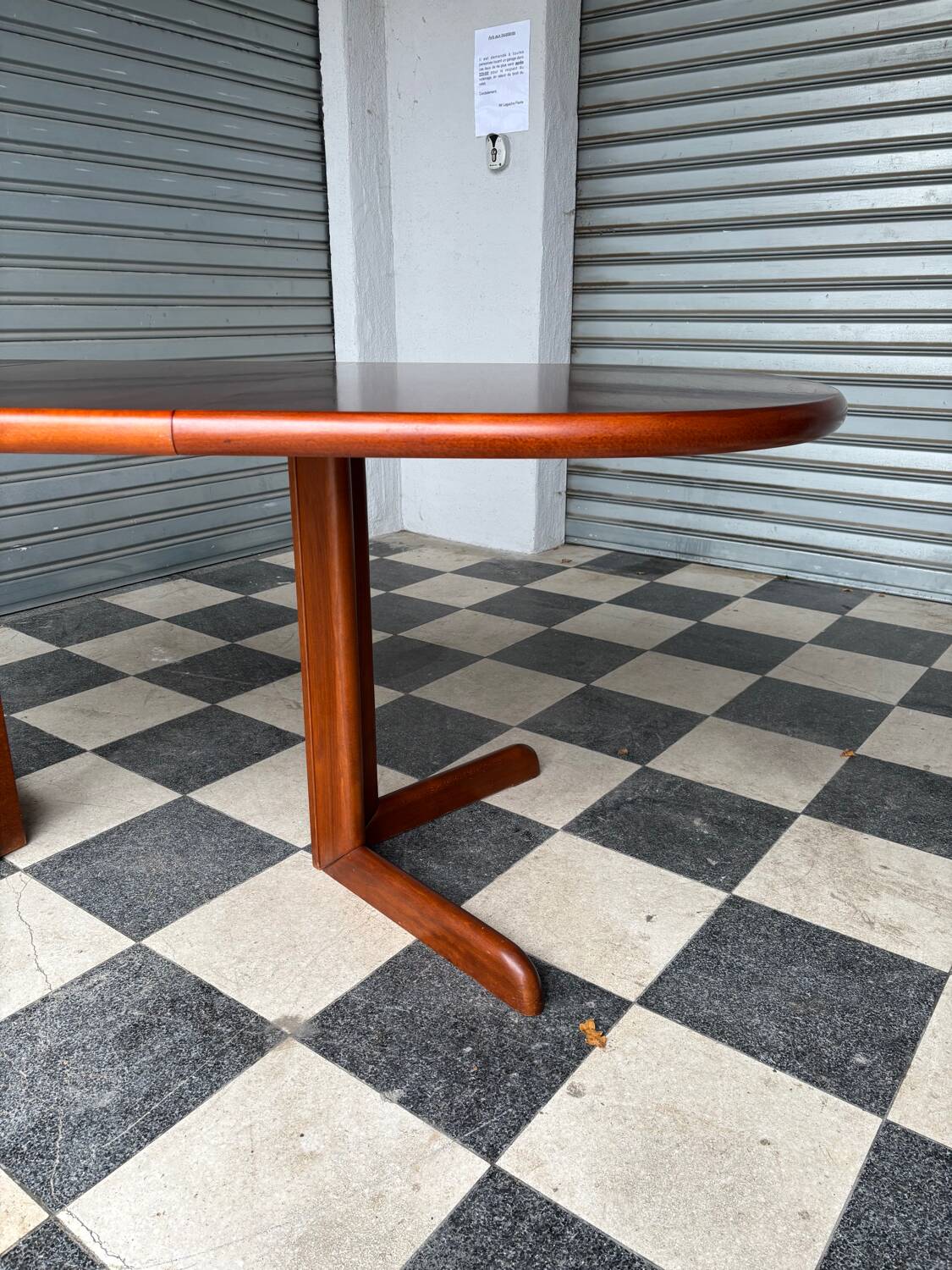 Vintage Scandinavian extendable table