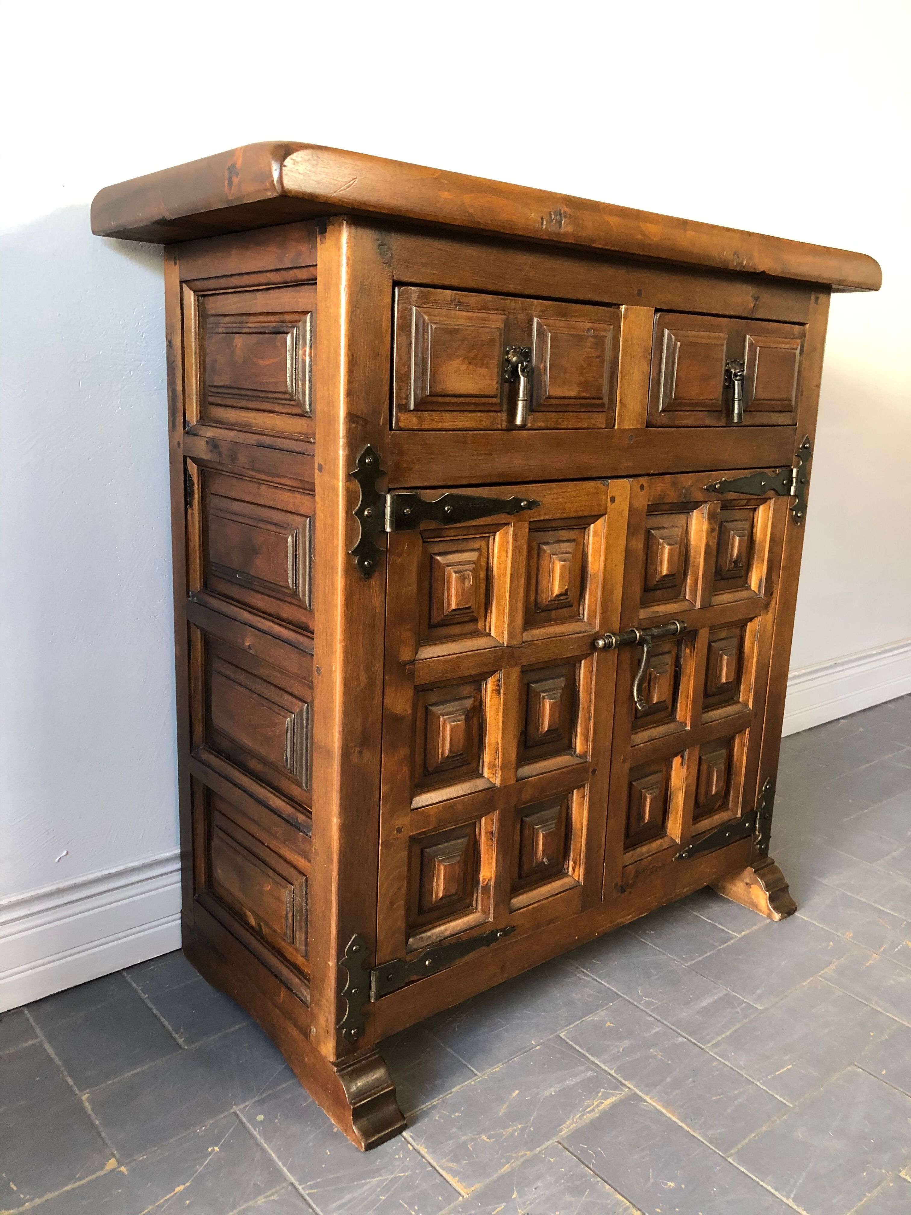 Antique walnut sideboard