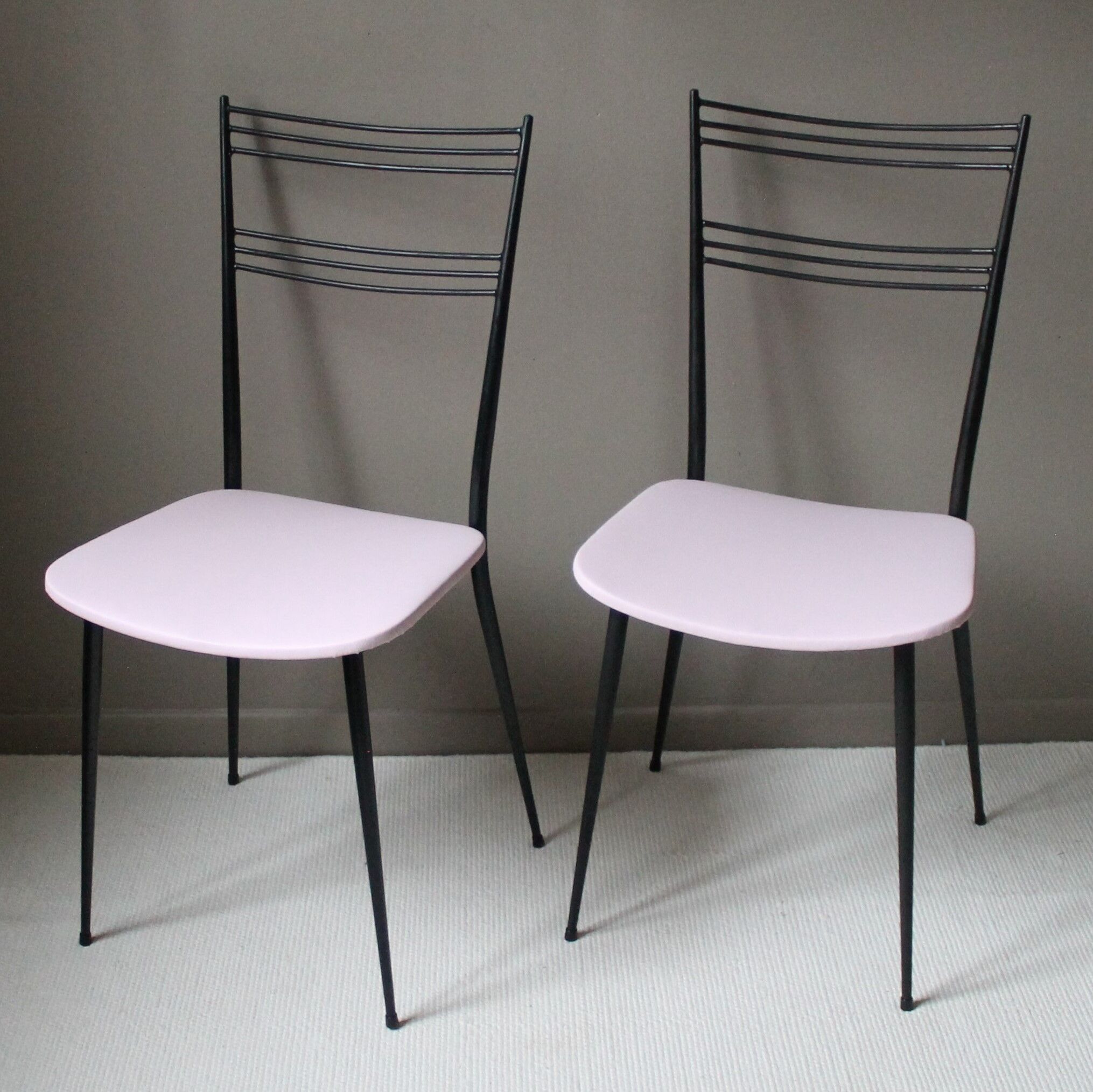 Paire de chaises vintage