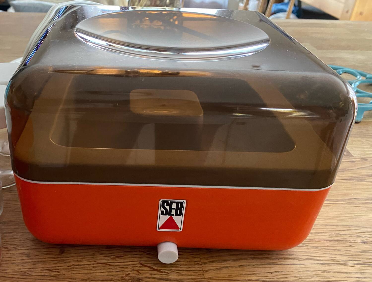 Seb vintage orange yogurt maker