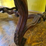 Fauteuil style renaissance en noyer