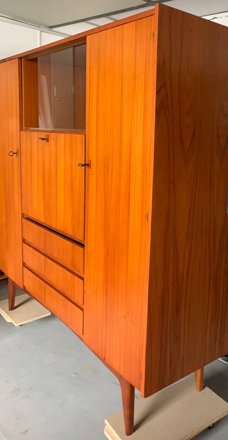 Vintage Scandinavian teak wardrobe
