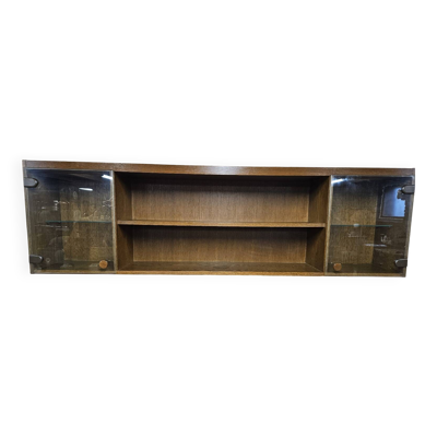 Etagere mural vitrine bibliothèque 1970