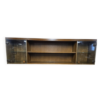 Etagere mural vitrine bibliothèque 1970
