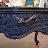 Flat desk style Louis XV patina