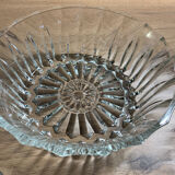 Fruit salad service - salad bowl and 5 glass ramekins