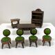 Vintage dollhouse furniture