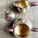 Ercuis 4-piece silver-plated coffee and tea set, circa 1930