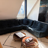 Navy blue Ligne Roset Togo sofa