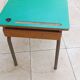 Old vintage children's school desk