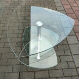 Table basse verre design manhattan Antoine motard