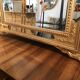 Mirror gilded with bevelled ice sheet 170x98cm