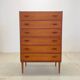 Poul Volther Teak Chest Of Drawers, 1950s.