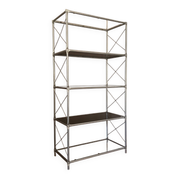 Ikea modular shelf. Model Laxvik. 1990. Space age.