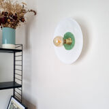 Opaline wall lamp