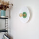 Opaline wall lamp