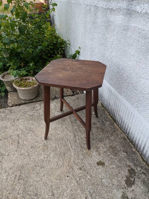 Oak side table