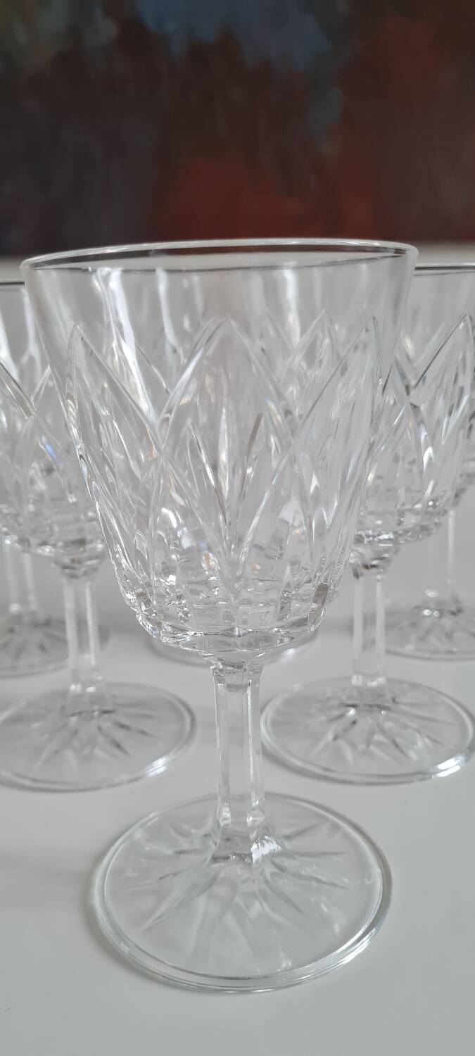 Set de 6 verres à vin