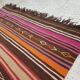 Vintage Turkish kilim, handwoven, 152x318 cm.