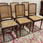 Set of 6 Louis XVI style chairs