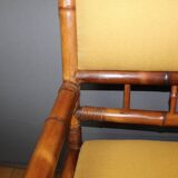 Bamboo Bench from the Napoleon III Period