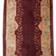 Antique Chinese carpet Art Deco handmade 67cm x 121cm 1920