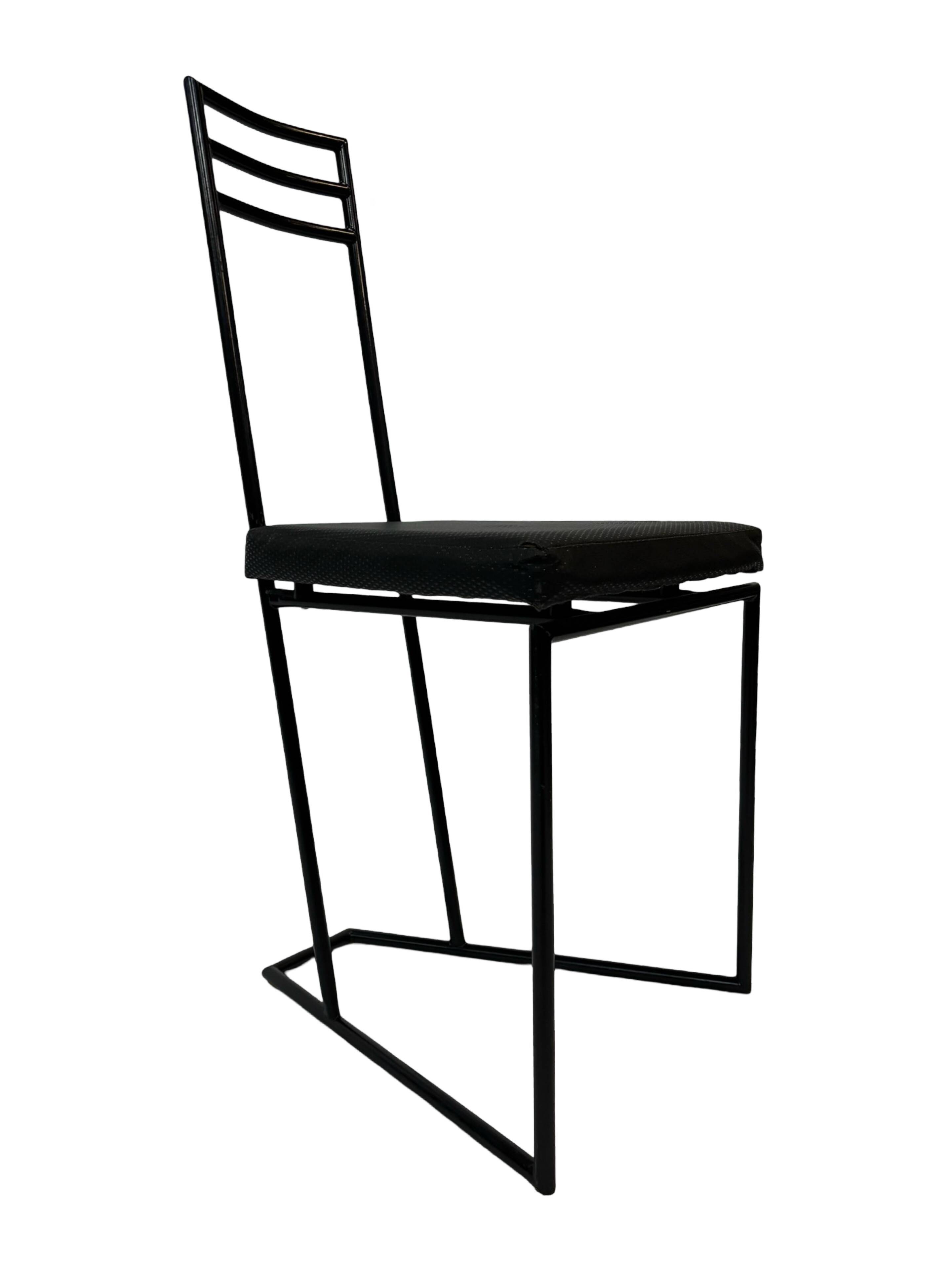 Vintage chair minimalist design 80's