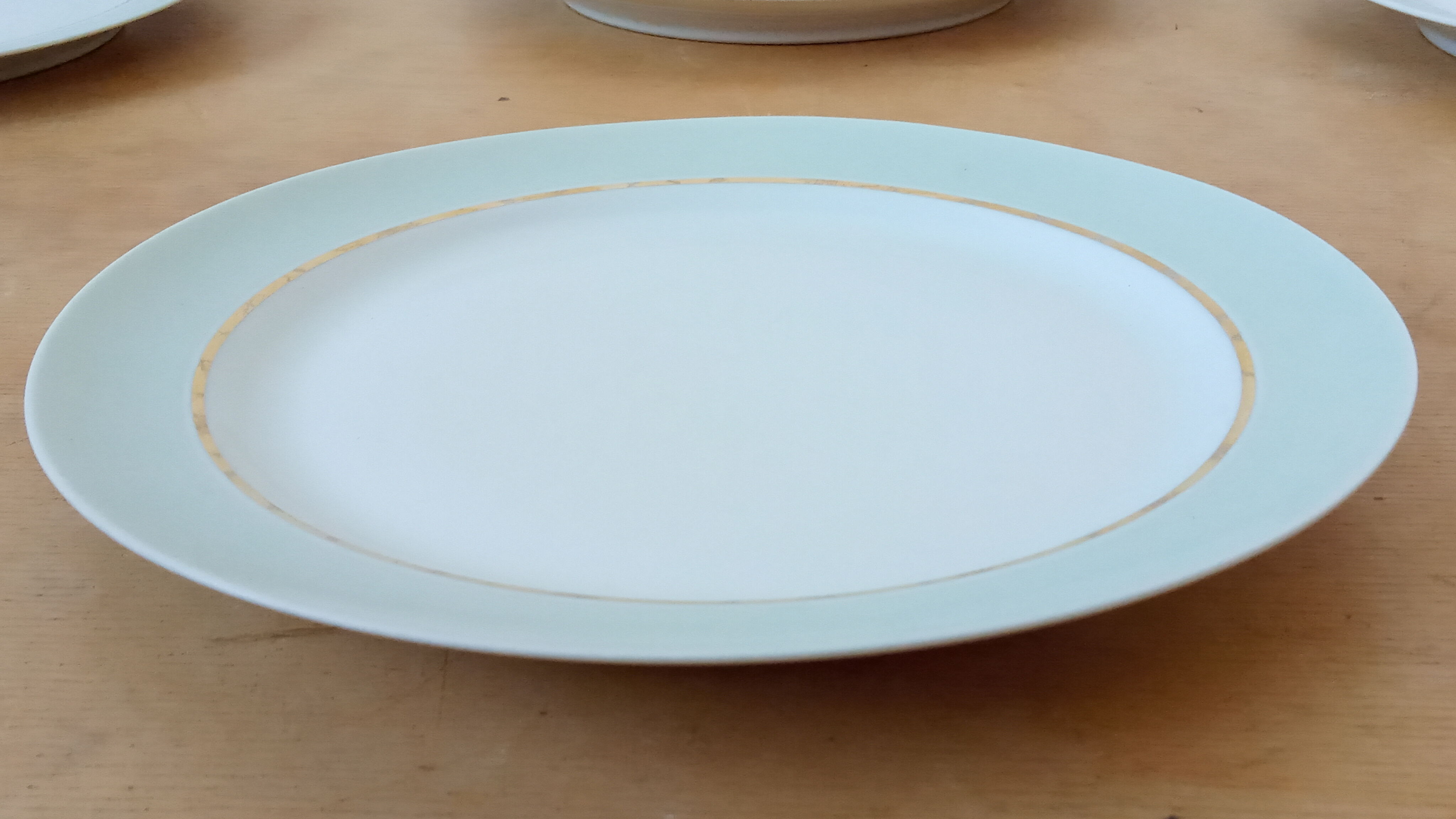 Six Limoges porcelain plates