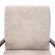 Fauteuil Art Déco beige bouclé, République tchèque