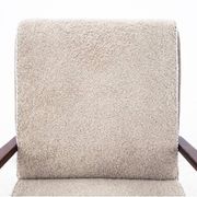 Fauteuil Art Déco beige bouclé, République tchèque