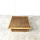 Bamboo coffee table by Dal Vera, 1970s