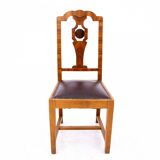 Un ensemble de chaises Art Déco, années 1940, Pologne.