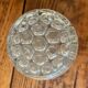 Flower pick in metal and crystal French work