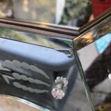 Octagonal Venetian mirror 89 x 68 cm