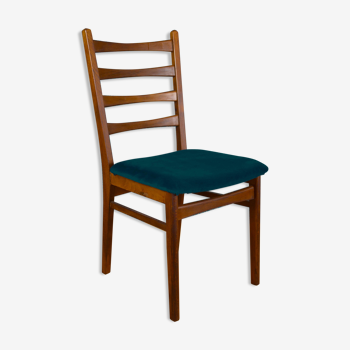 1960s modernist teak chair Lübke, Germany