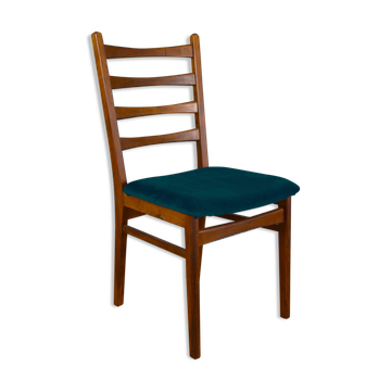 Chaise en teck moderniste des années 1960 Lübke, Allemagne