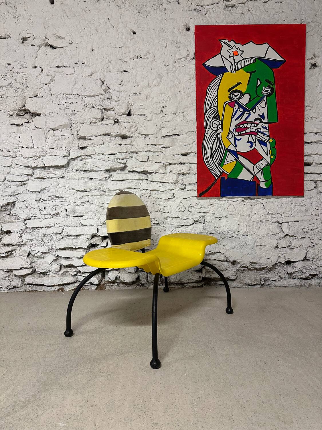 Fauteuil Eva et Peter Mortiz IKEA vintage chaise