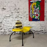 Eva and Peter Mortiz IKEA vintage chair