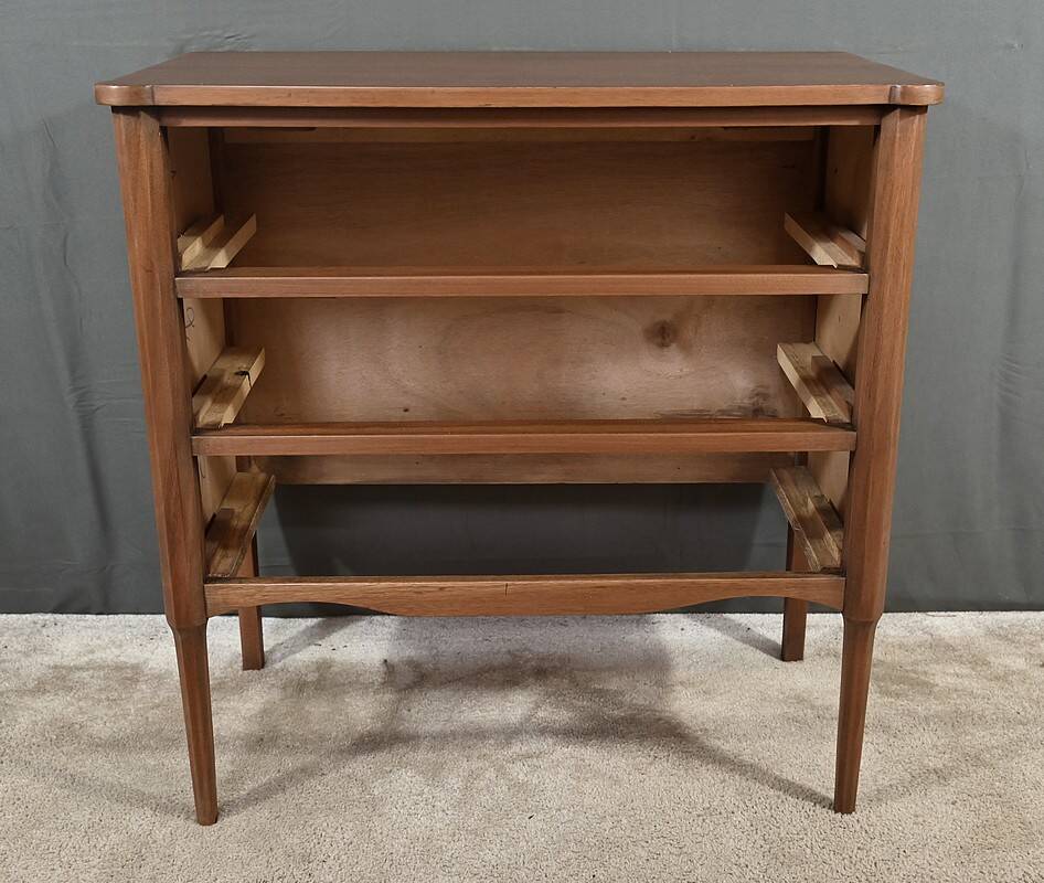 Small mahogany veneer chest of drawers, Art Deco – 1940