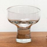 Mid-century metal and glass candle holder suspension from Denmark, 1960s.