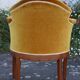 Art Deco corduroy armchair