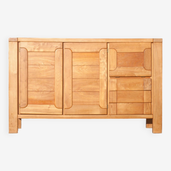 Solid wood sideboard from Regain, wooden storage unit, living room furniture, vintage furniture