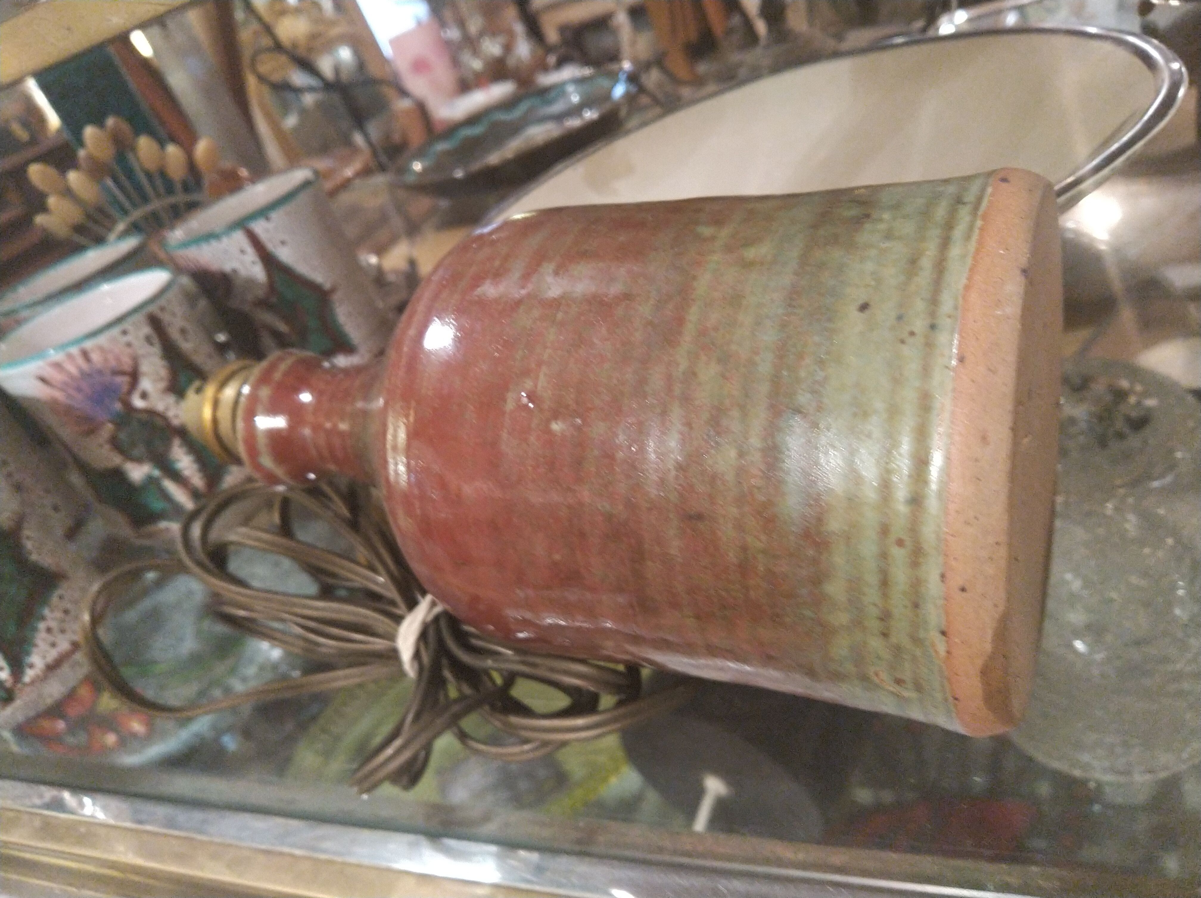 Font Gombault ceramic lamp base